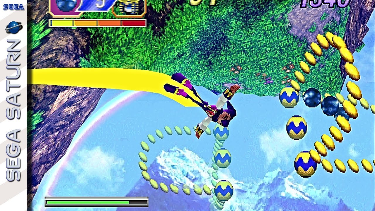 NiGHTS Into Dreams...(Sega Saturn) | HD Gameplay | RetroArch 1.21.0