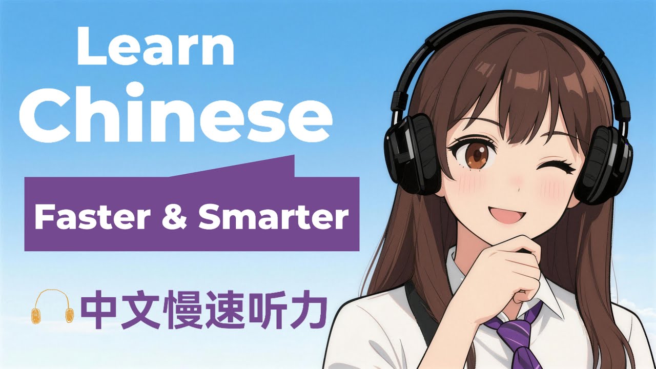 Learn Chinese with podcast | Learn Chinese Faster & Smarter 更快更聪明地学中文 | Slow Chinese Listening