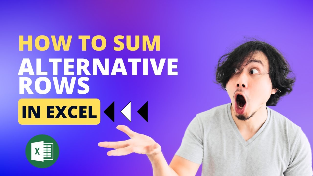 📊 Master Excel's SUMPRODUCT for Summing Alternating Rows! 🔄🔢