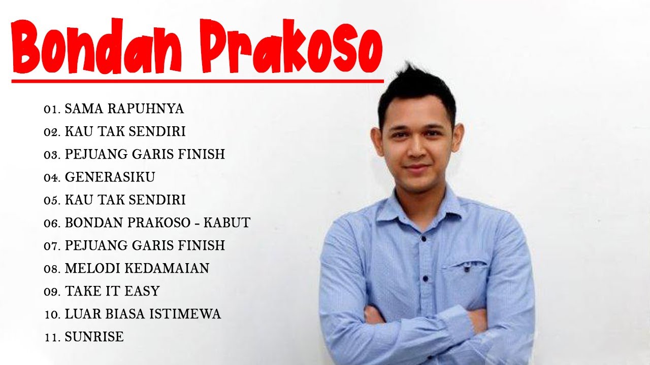 BONDAN PRAKOSO ( FULL ALBUM 2021 ) TERBAIK - LAGU INDONESIA TAHUN  TERBAIK