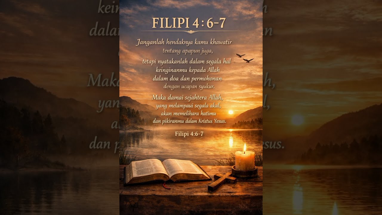 Lagu rohani Kristen worship terbaru FILIPI 4:6-7