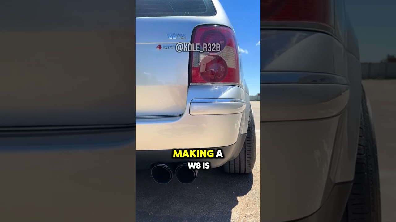 There's No Reason For This Car To Exist - The W8 Passat  #youtubeshorts