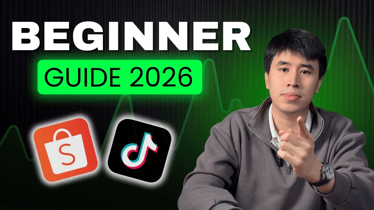 How to Create a Shopee & TikTok Store in 2026 | Step-by-Step Beginner Guide (No Experience Needed)