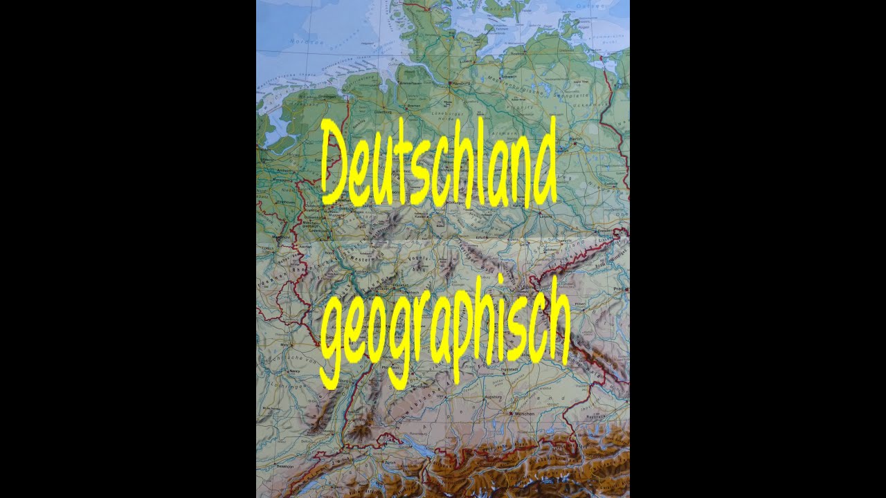 Learn German: Deutschland geografisch