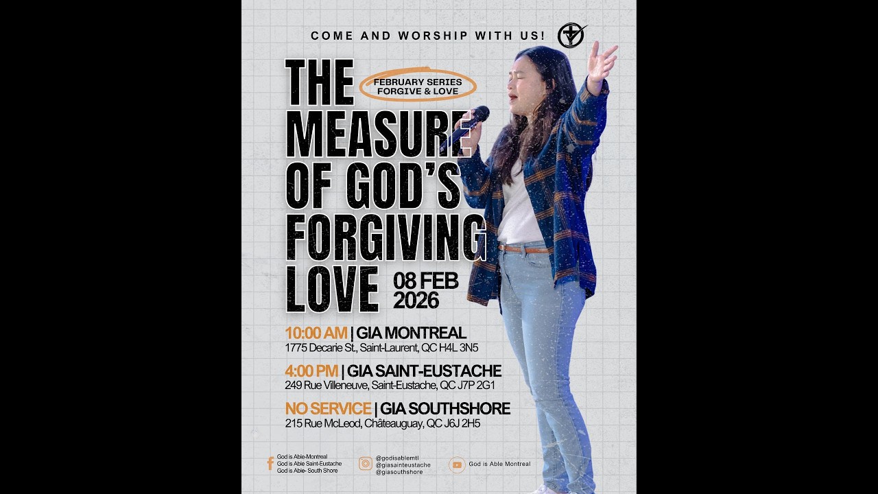 The Measure of God's Forgiving Love | Ptr. Christopher Manipud | February 8 , 2026