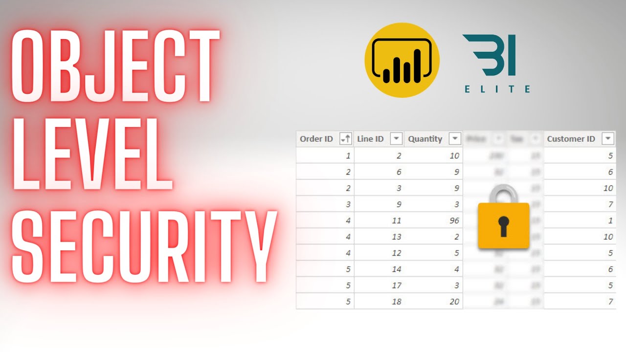 Object-Level Security in Power BI