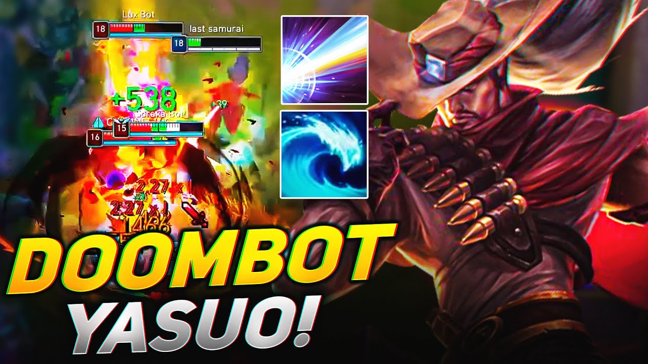 EN ZOR DOOMBOT MODUNDA BİLE YASUO AŞIRI GÜÇLÜ! | LoL Doom Bots