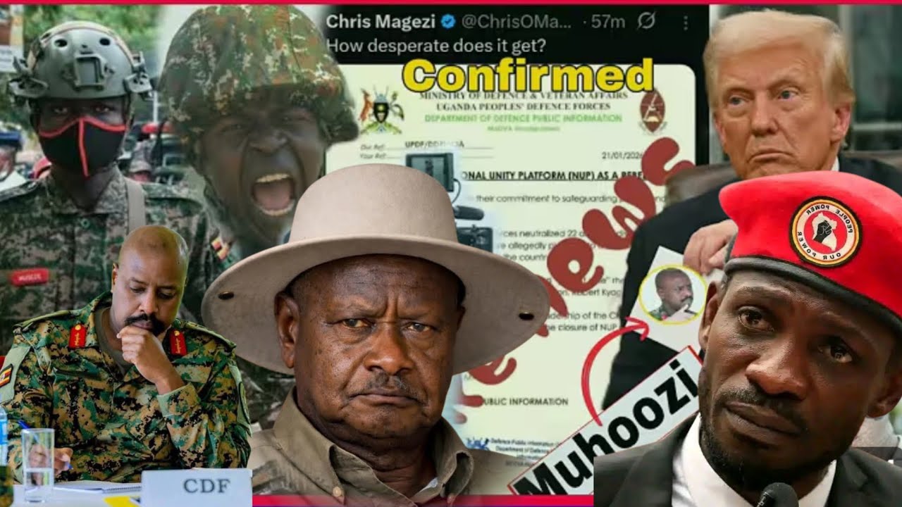 AGATALINDA! M7 ne muhoozi maziga lawyer wa bobiwine ayogedde ne trump obukenke mu statehouse jiwunye