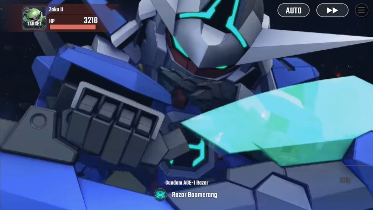 SD Gundam G Generation Eternal ~Gundam AGE-1 Razor All Attacks~