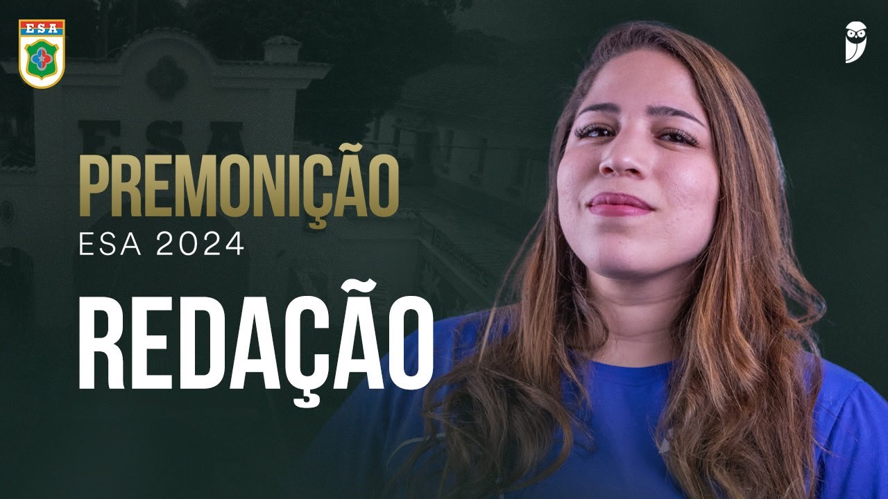 Premonição - Operação Sargento ESA 2024 - Redação - Profa. Marina Ferreira