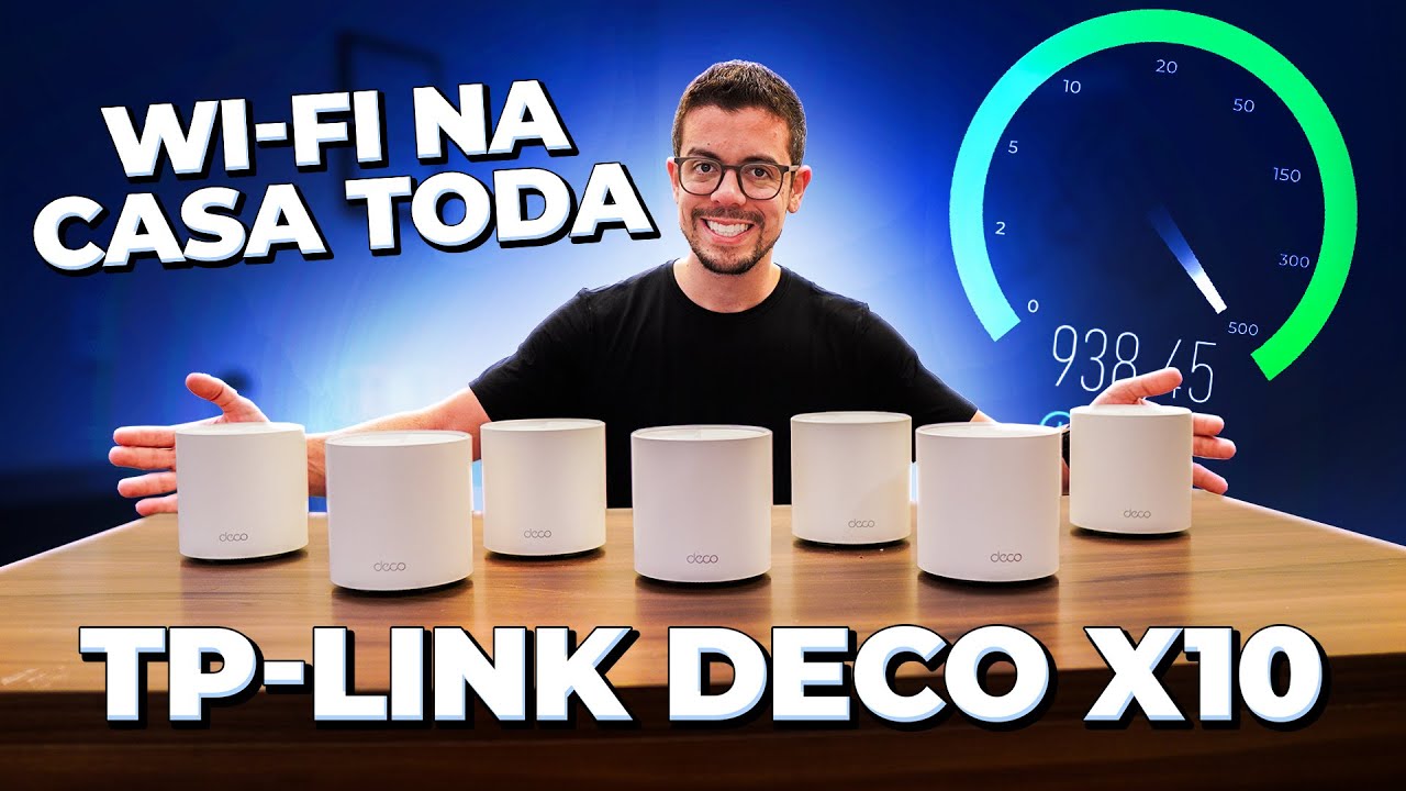 DECO X10 É O NOVO E MELHOR ROTEADOR MESH PARA QUEM NÃO ENTENDE DE WI-FI!