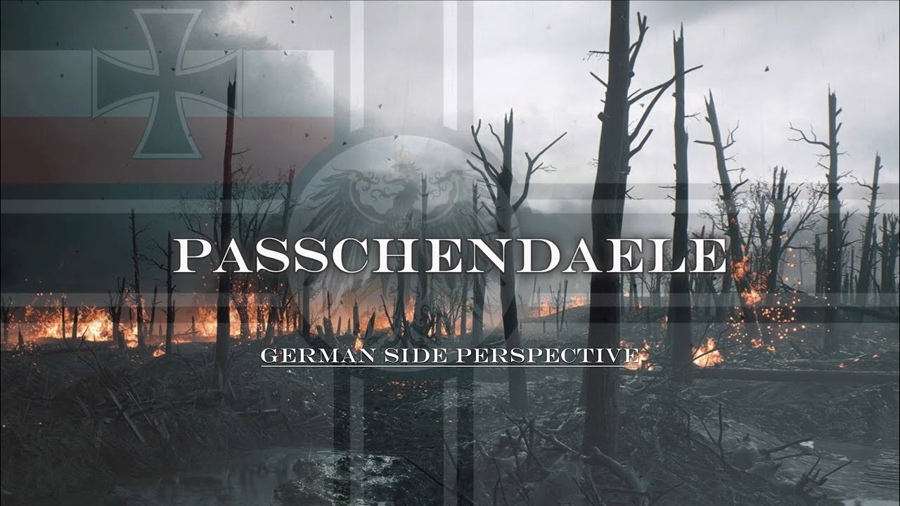 Battlefield 1 - Battle of Passchendaele - WW1 German side perspective - No HUD [ Map immersion ]