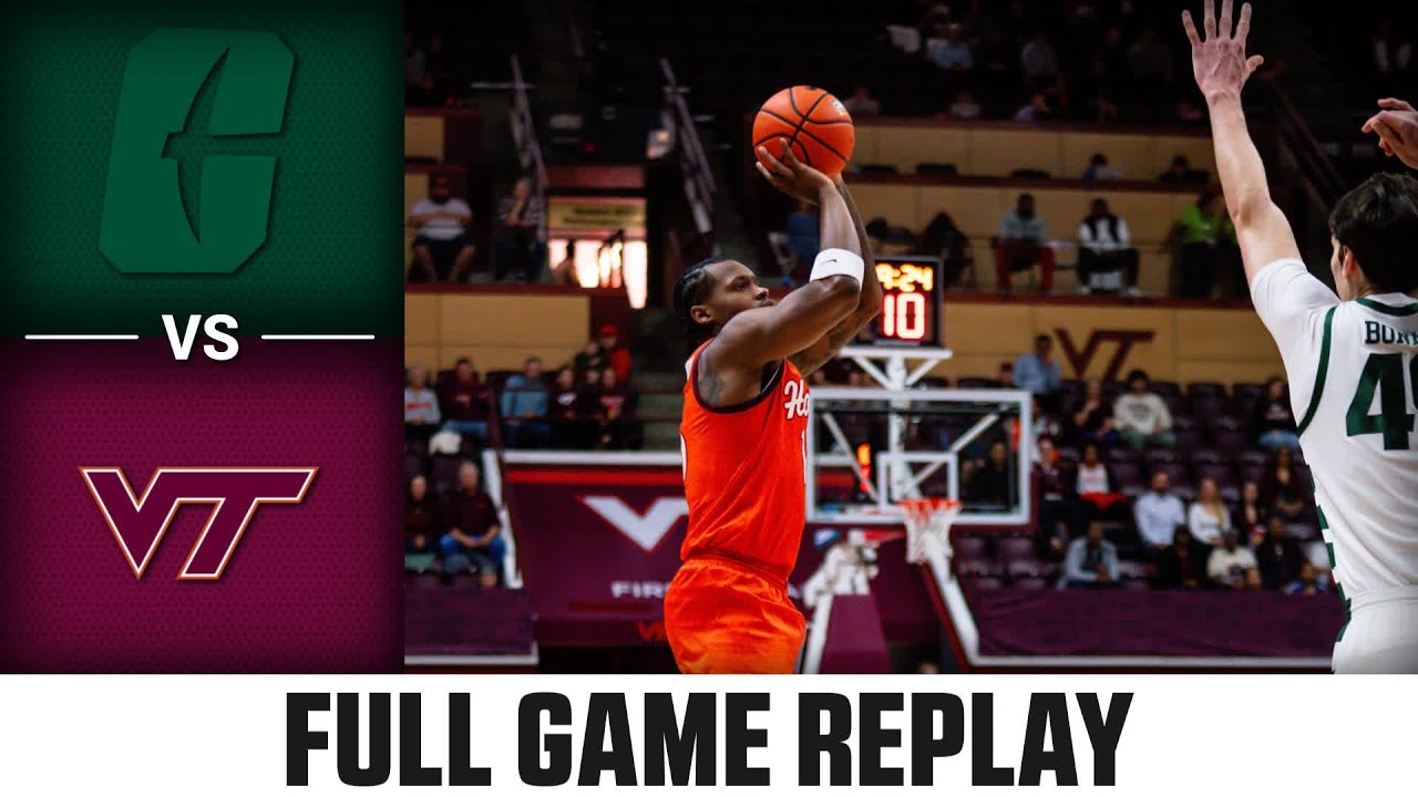 Charlotte vs. Virginia Tech Full Game Replay |  2025-26 ACC Men’s Basketball