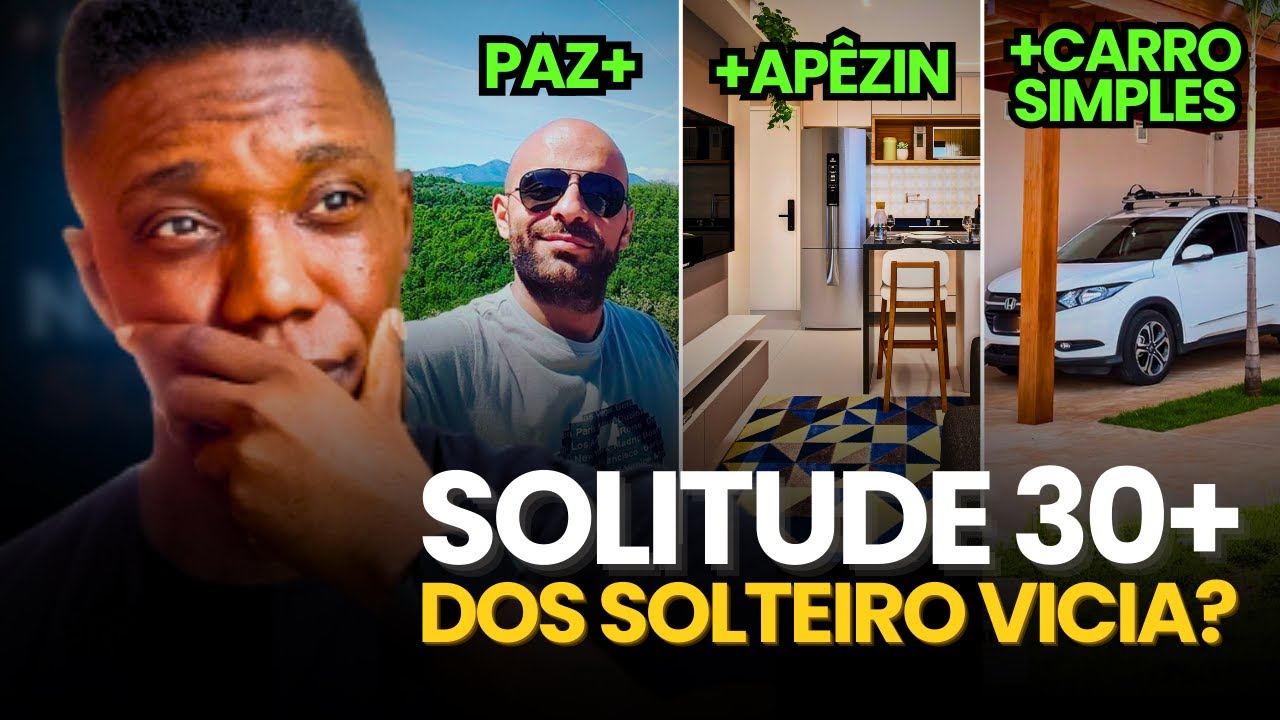 solteiros acharam RIQUEZA e PAZ na solitude e NÃO TROCAM isso por MIGALHAS