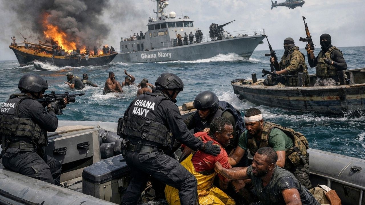 Fishermen who were robbed on the sea finally explain what happened