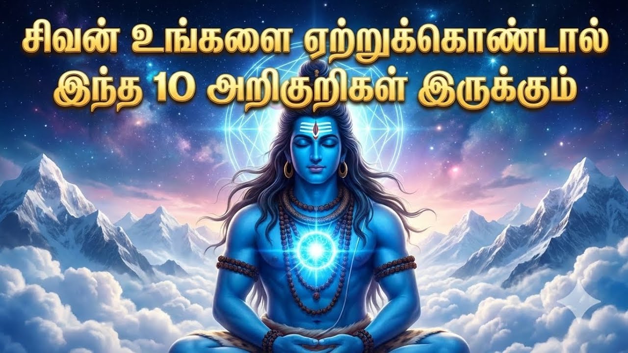 சிவன் உங்களை ஏற்றுக்கொண்டால் 10 சக்தி வாய்ந்த அறிகுறிகள் உங்களிடம் இருக்கும்|#sivan #சிவன்#sivansong