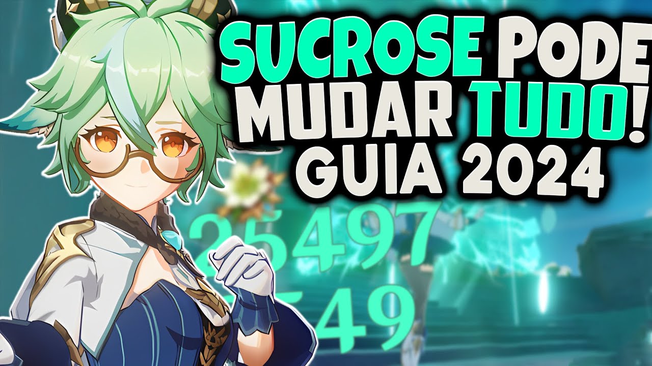 SUCROSE Pode DUPLICAR Seu DANO! FAÇA ISSO e TENHA Uma build PERFEITA e ATUALIZADA! GENSHIN IMPACT