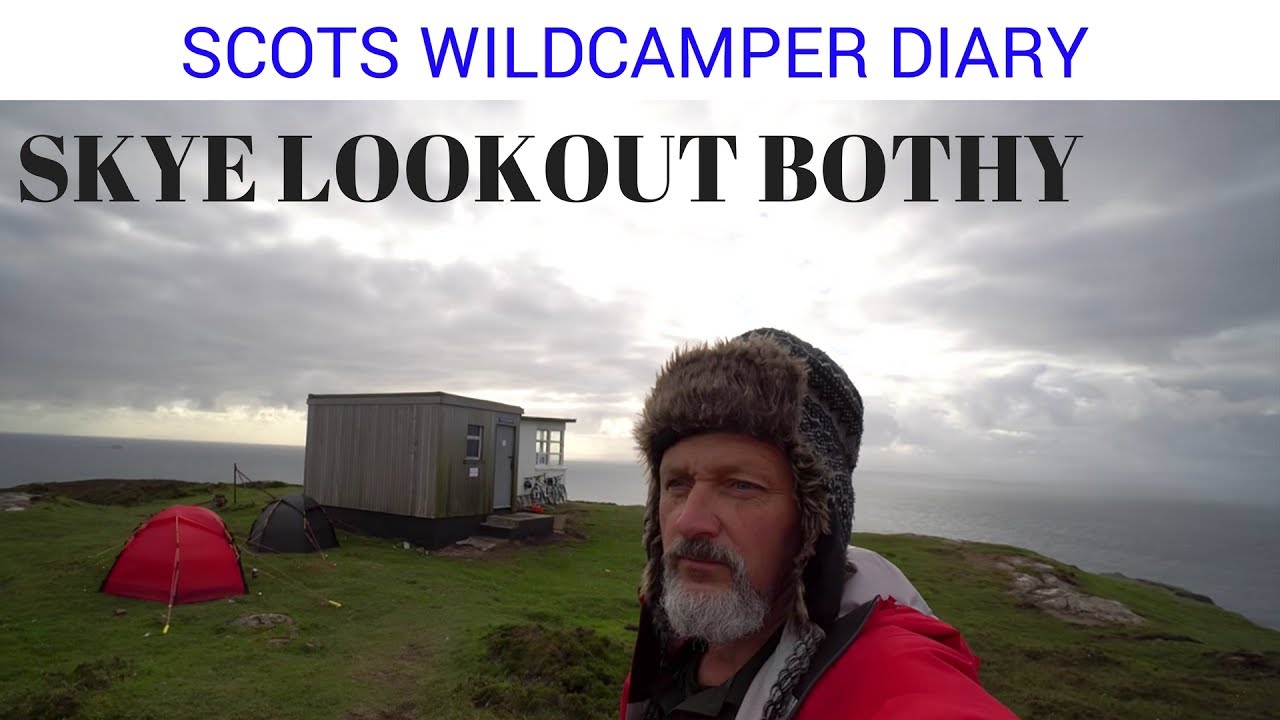 Skye Rubha Hunish at the lookout bothy Explore Scotland wild camping
