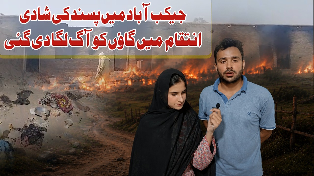 Love Marriage Sparks Violence in Jacobabad | Village Set on Fire