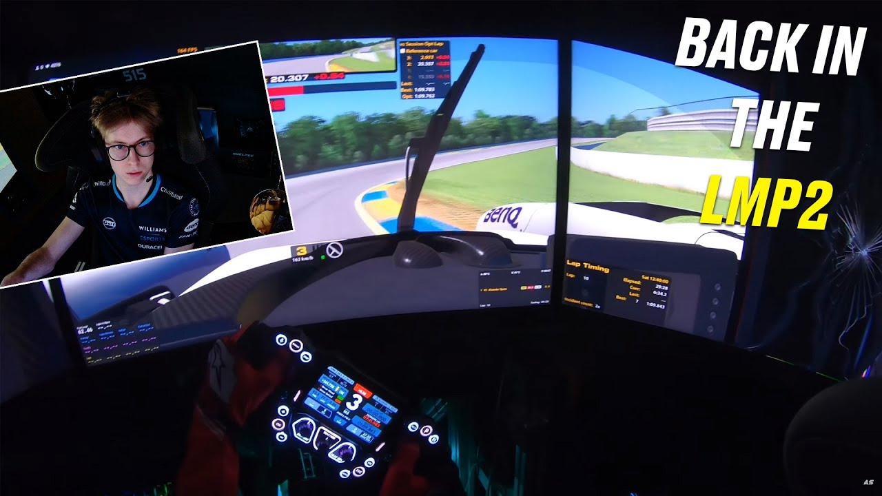 BACK IN THE LMP2 POV ROAD ATLANTA│ONBOARD WITH ALXANDER SPETZ @iracing