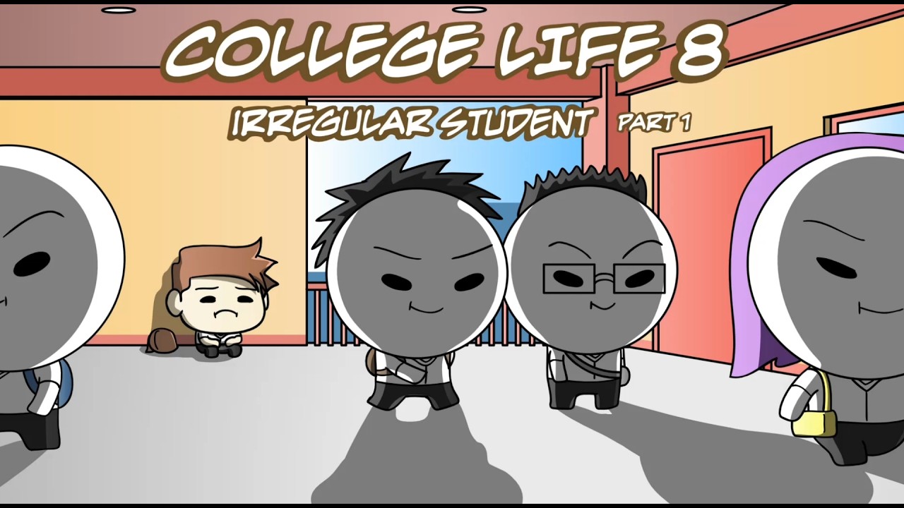 College Life 8 (Irregular Student) part 1 | Pinoy Animation