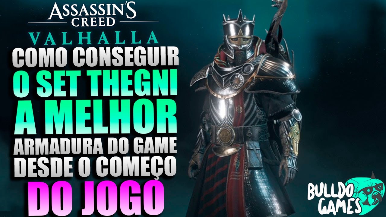 Como CONSEGUIR A Armadura De THEGN, MELHOR SET Do Jogo Em Assassin's Creed Valhalla (Guia Detalhado)