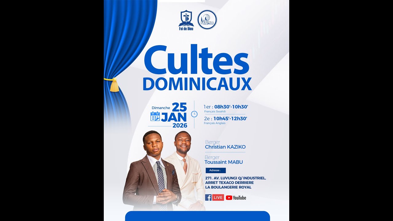 CULTE DOMINICAL