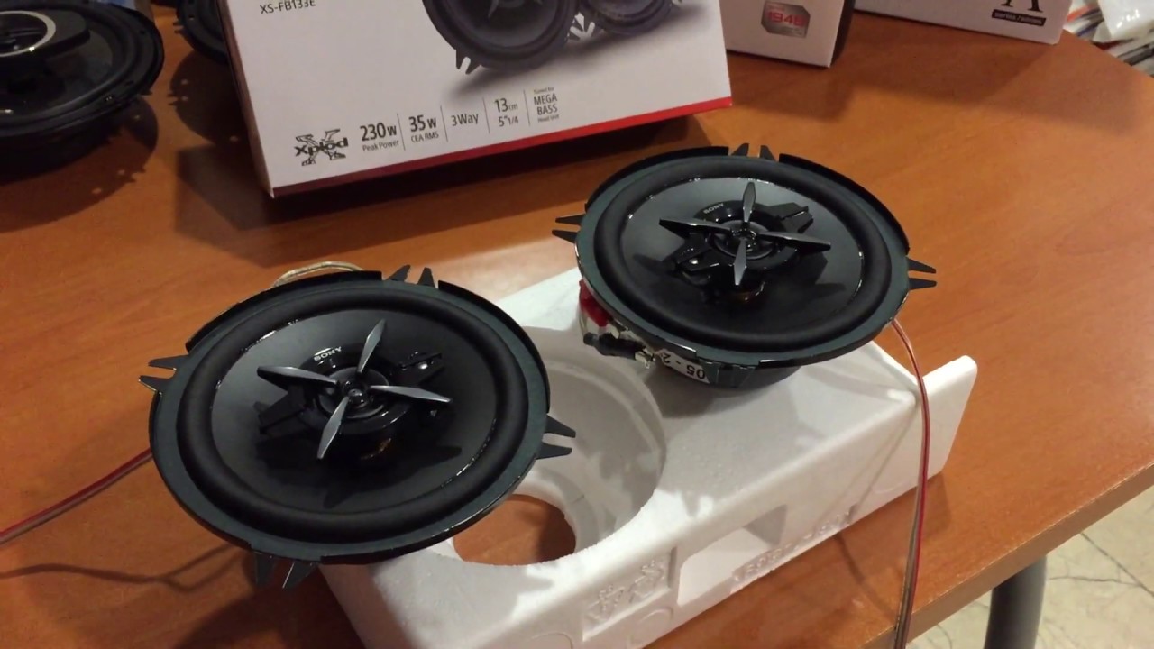 Sony XS-FB133E 13 Cm Koaksiyel Hoparlör Ses Testi