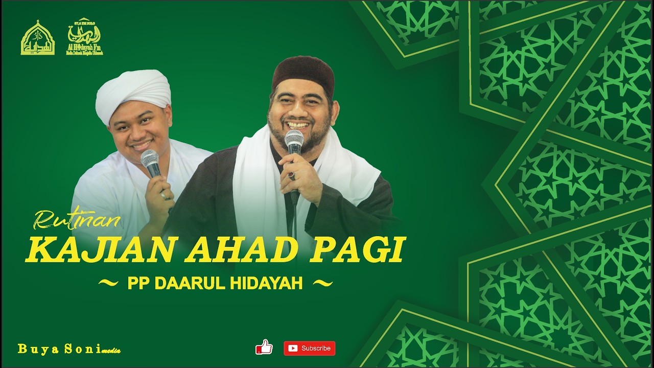 🔴 LIVE || RUTINAN KAJIAN AHAD PAGI PP DAARUL HIDAYAH