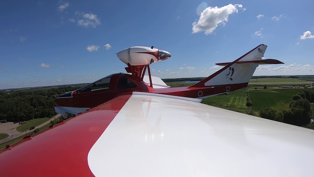 Osprey 2 landing using aerodynamic braking