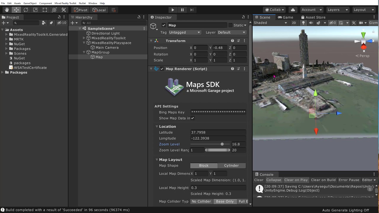 BingMaps - Part 2: Creating the 3D Map