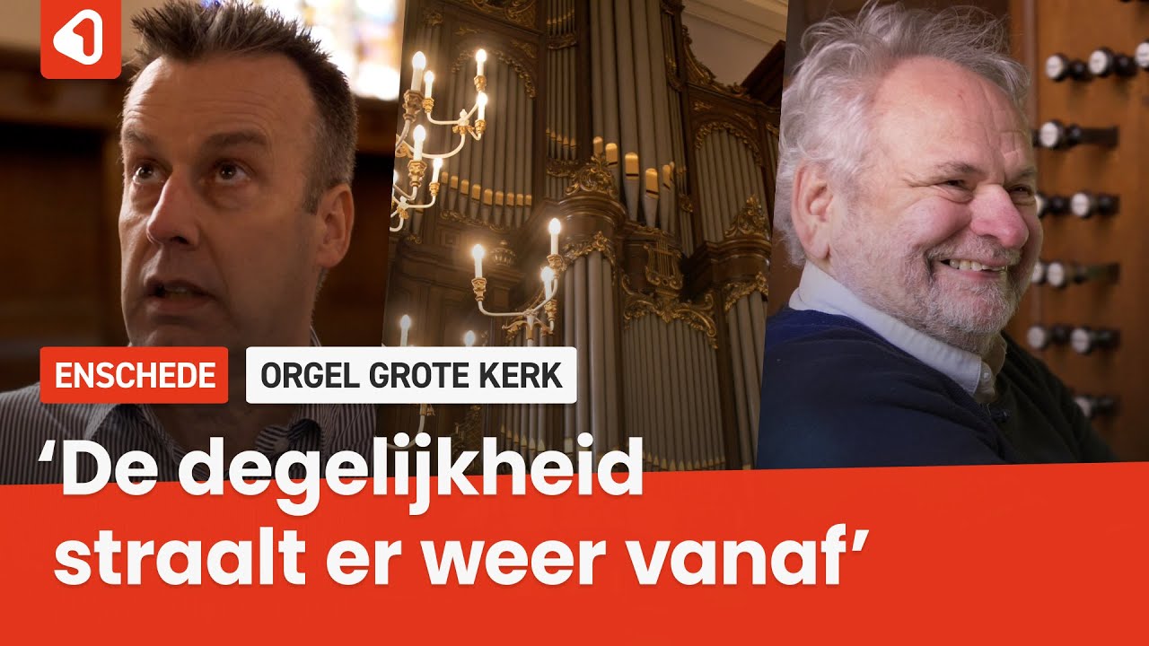 De ‘Rolls Royce’ onder de kerkorgels in de Grote Kerk van Enschede kan er weer tegenaan