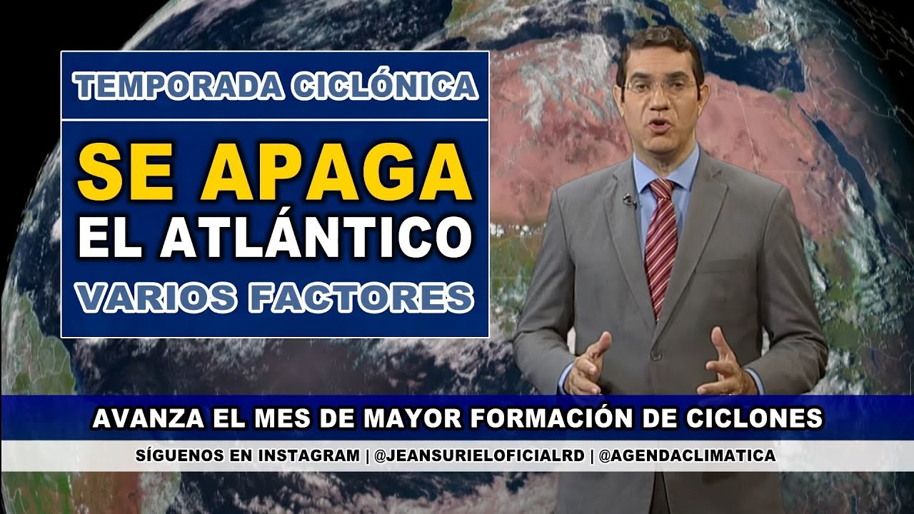Martes 9 septiembre | Vaguada mantiene los aguaceros en República Dominicana