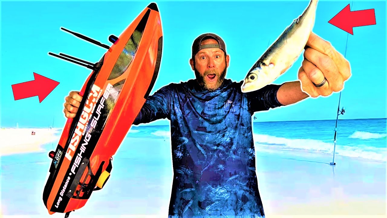 IN SHOCK! This RC fishing BOAT and a CIGAR MINNOW LANDED a fish of a LIFETIME!