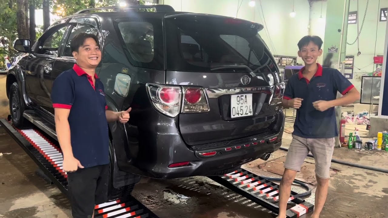 Chế cầu rửa xe ko tốn nhiều tiền  tại Lân Ngọc ôtô Đồng Nai