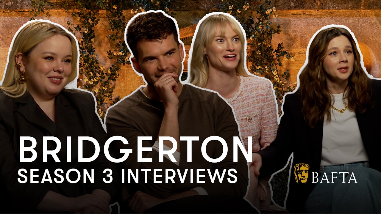 Nicola Coughlan and Luke Newton on Penelope and Colin's love story in Bridgerton Season 3 | BAFTA
