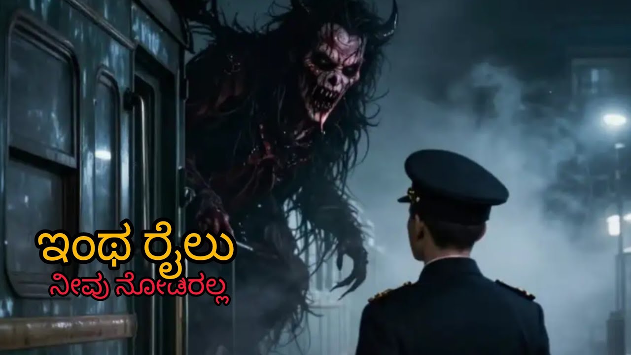 The train of death movie • Kannada Explained in story And Plot Review• Horror -thriller movie 