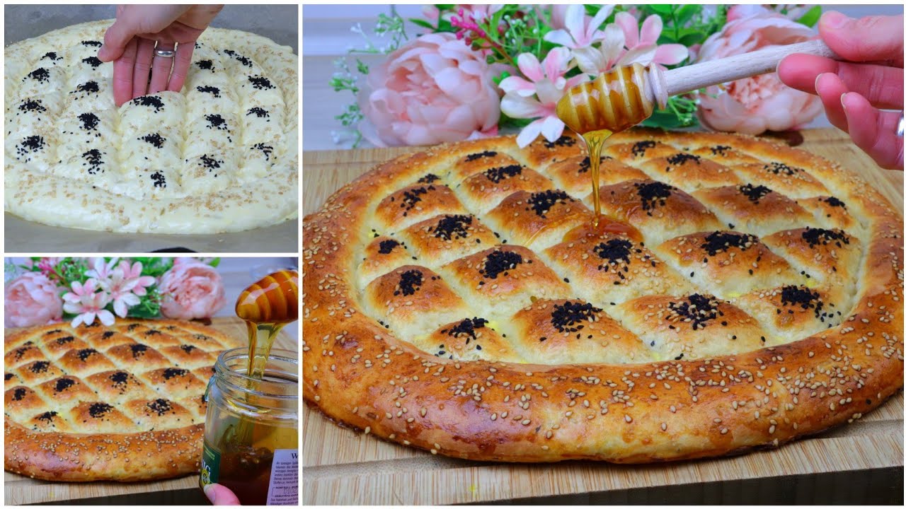 الذ ما يوجد في عالم الخبز خبز رمضان التركي العجيب بدون عجن ولا زبدة ولا بيض خفيف مثل القطن / رمضان