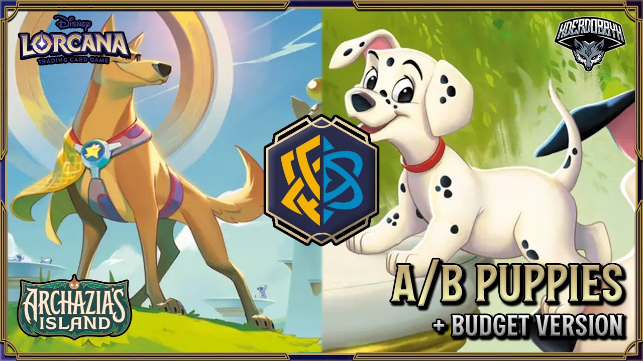 Dalmatiner Welpen endlich metafähig? Es sieht gut aus! - 🟨🟦 Puppies | Disney Lorcana Deck Guide
