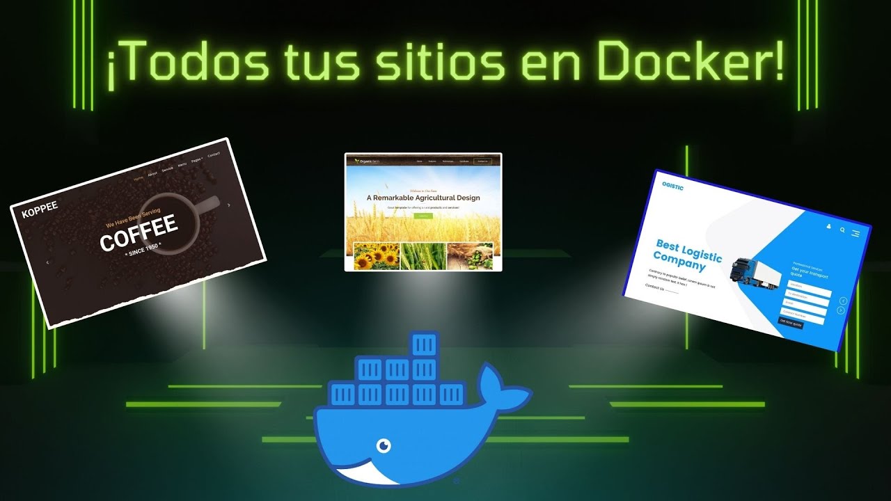 !Presume tus sitios web y practica con Docker al mismo tiempo!