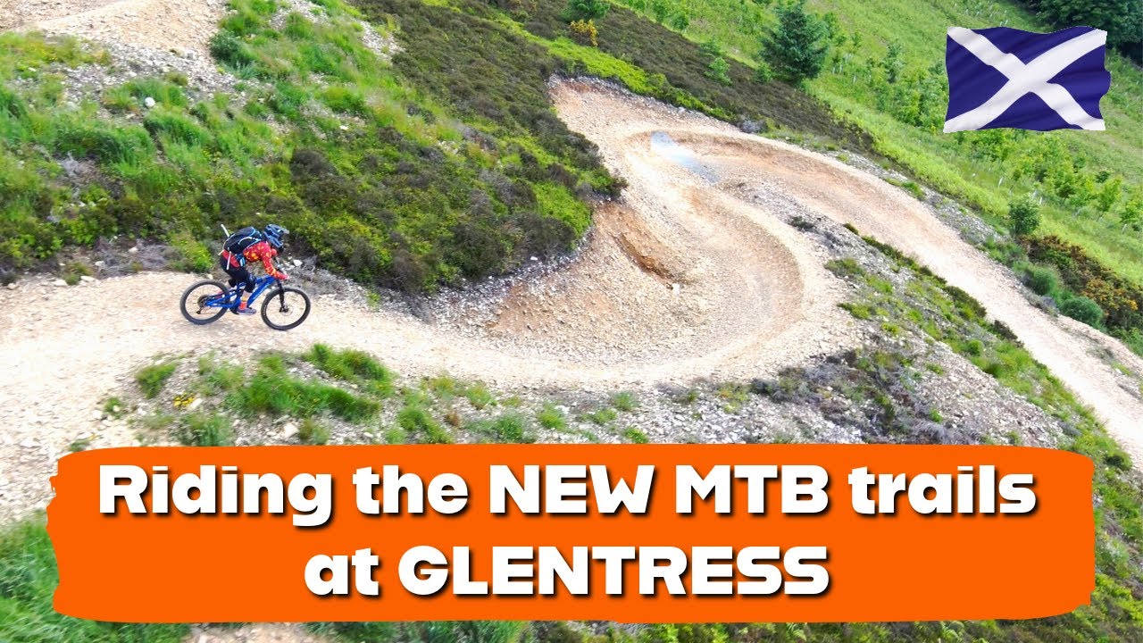 I FINALLY get to ride the NEW MTB trails at GLENTRESS! Scotland MTB