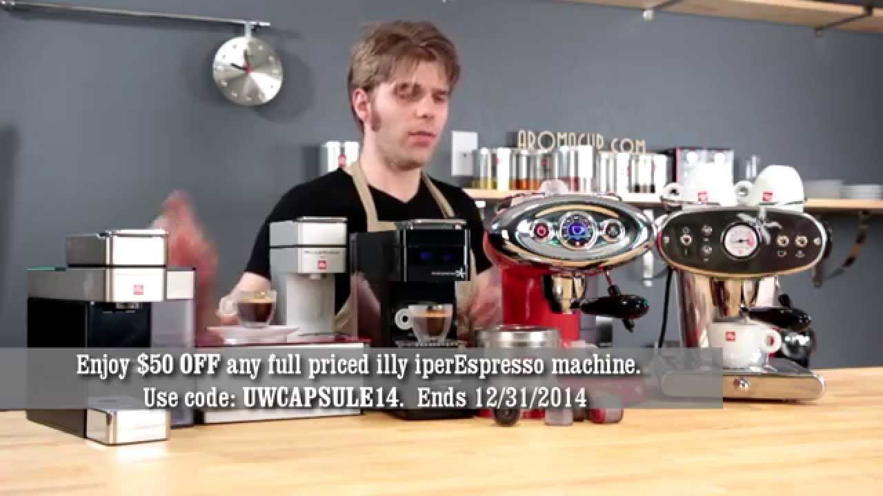 Review + $50 OFF coupon: Francis Francis for illy iperEspresso: X1 vs X7.1 vs Y5 vs Y3 vs Y1