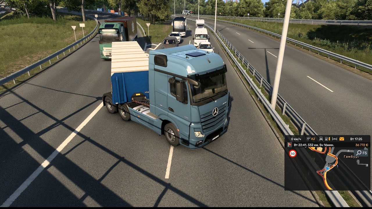 HAULING A MASSIVE CARGO ACROSS EUROPE 🚛 | EURO Truck Simulator Ultra Realistic #ets2 #ats2 