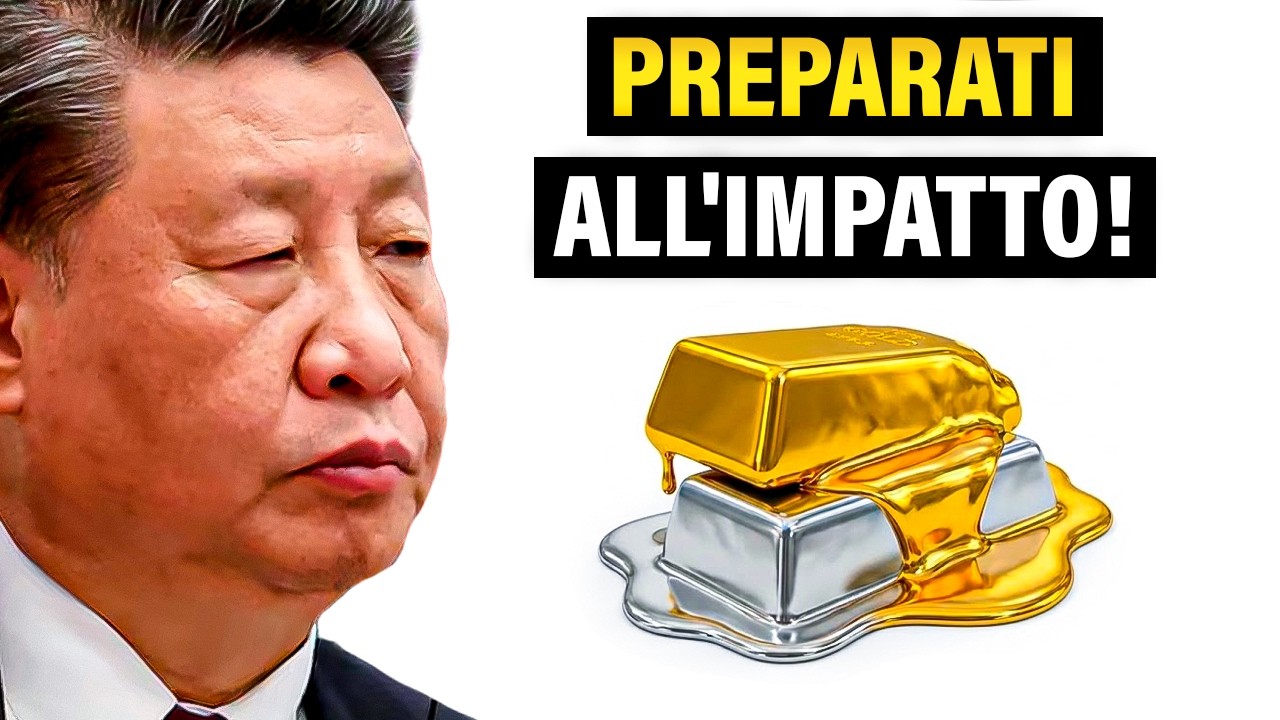 OH MERDA... La Cina sta per Scaricare oro e Argento?