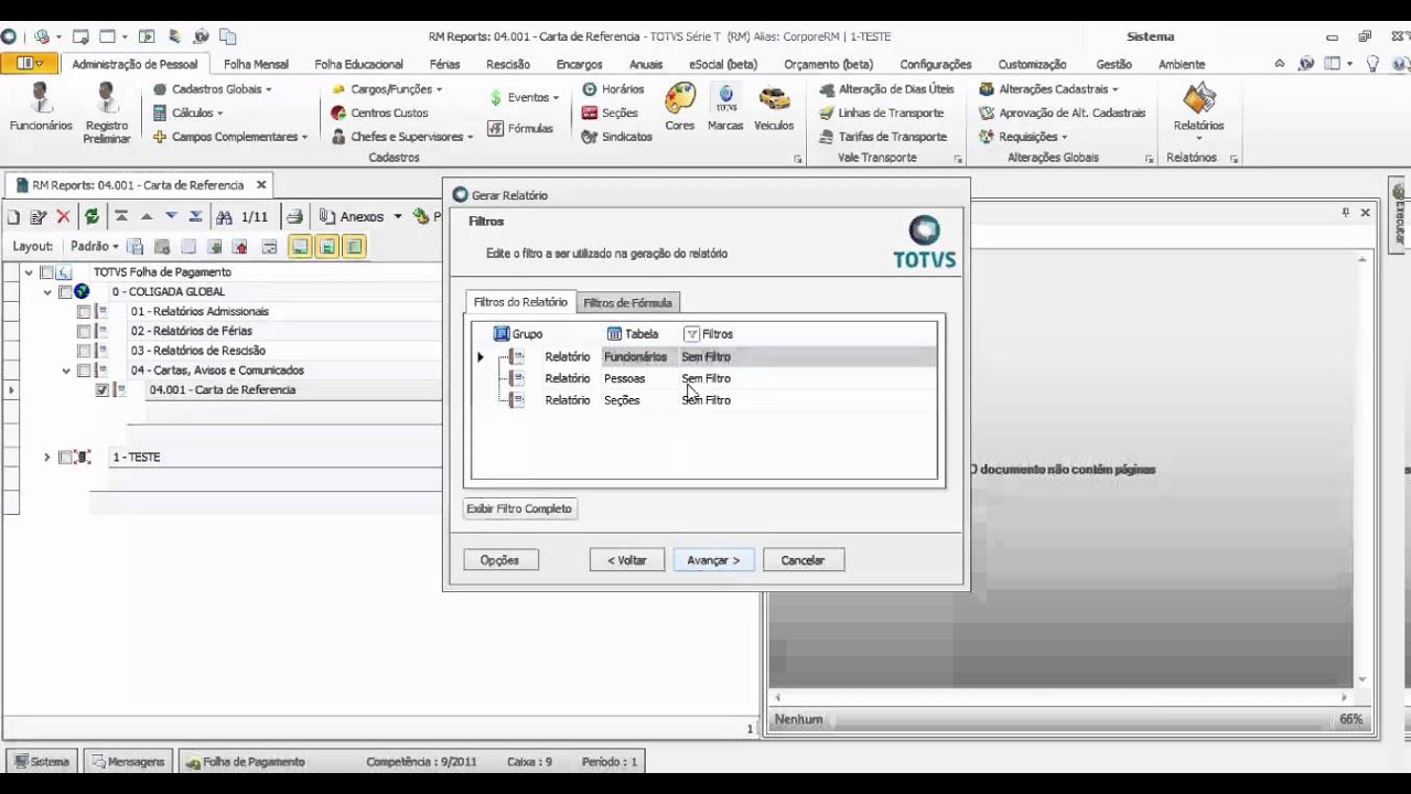 RMReports - Passo 04 - Formatando e Finalizando o Relat&oacute;rio