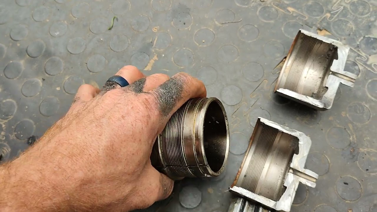 Pajero brake accumulator cut open and working explanation