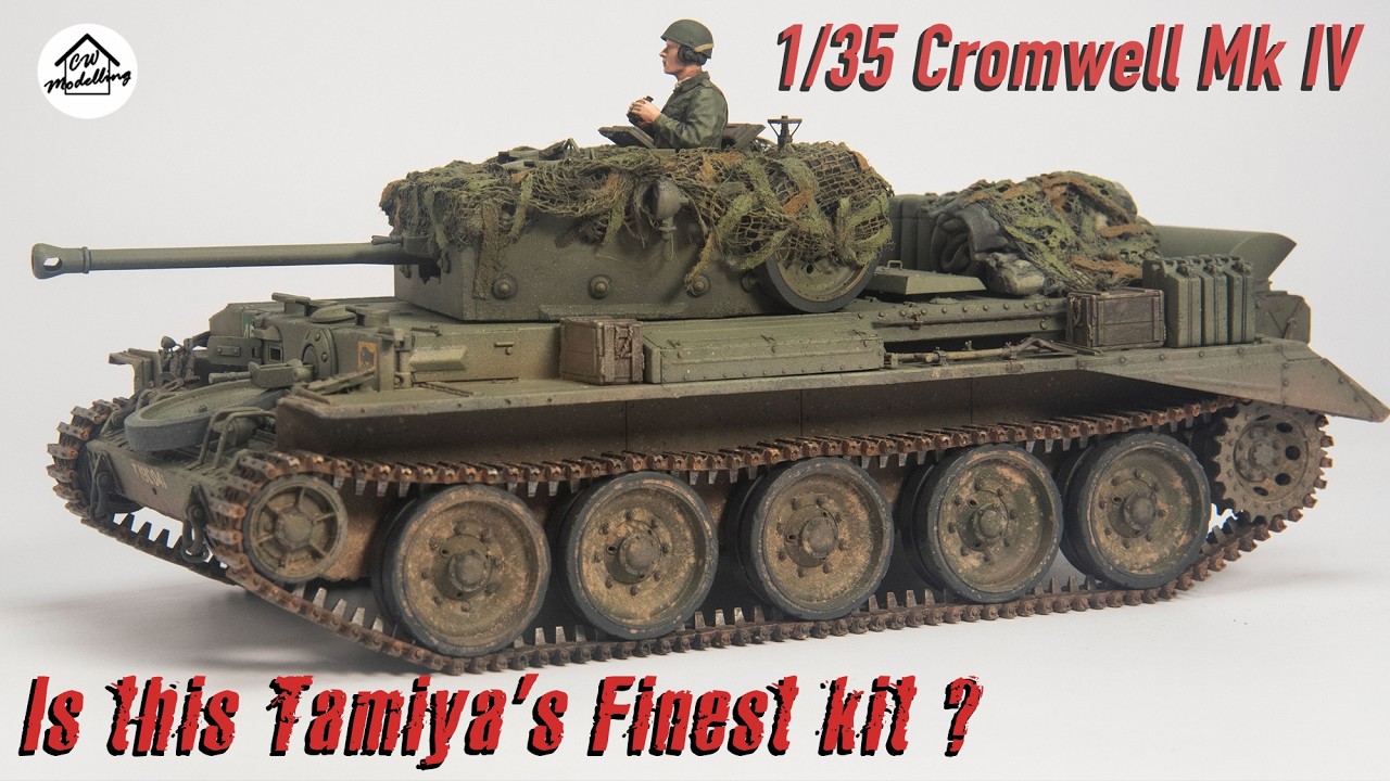 Is this Tamiya's Finest kit ? -  1/35 Cromwell MkIV British Cruiser Tank - 1/35 Diorama