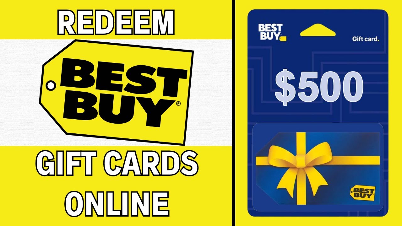How to Redeem Best Buy Gift Card Online 2024