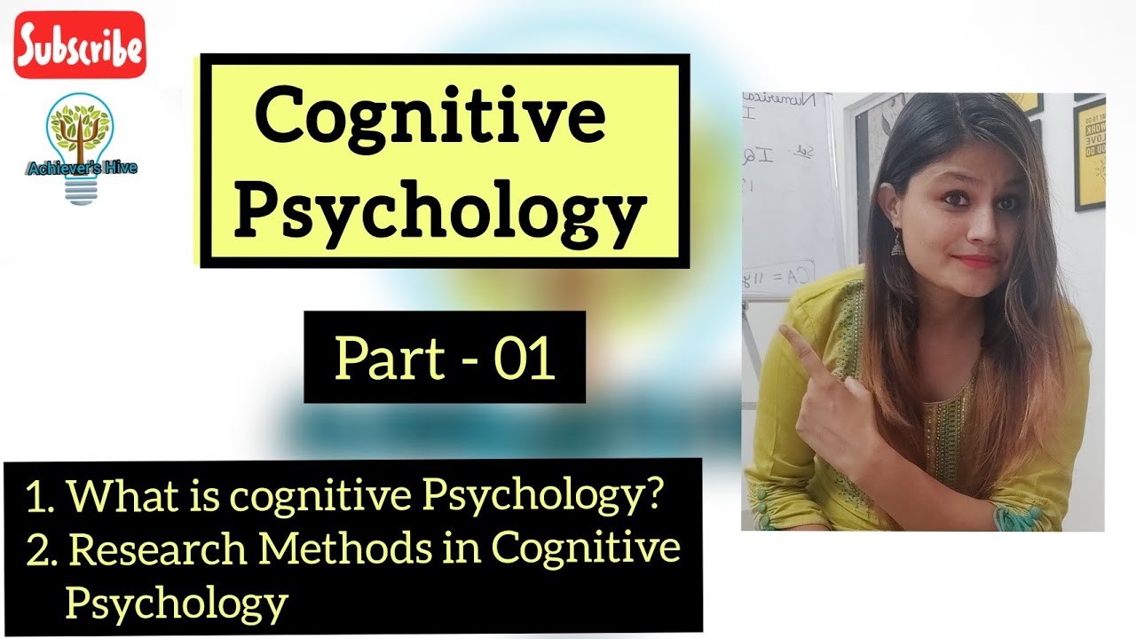 Cognitive Psychology | Research Methods in Cognitive Psychology |Psychology | #CognitivePsychology
