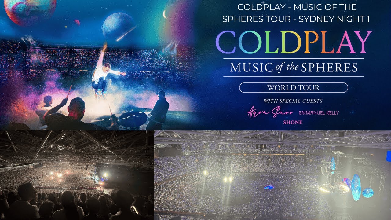 Coldplay Music of the Spheres Tour - Sydney 1st Night November 6th 2024 (Full Concert)